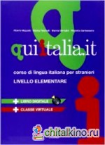Qui Italia: It Livello elementare Libro (+ DVD)