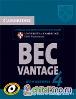 Cambridge BEC 4 Vantage Student's Book with answers