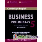 Cambridge English Business 5: Preliminary Student's Book with Answers