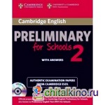 Cambridge English Preliminary for Schools 2: Self-study Pack (+ Audio CD)