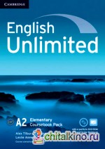 English Unlimited: Elementary Coursebook with e-Portfolio and Online Workbook Pack