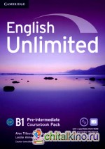 English Unlimited: Pre-intermediate Coursebook with e-Portfolio and Online Workbook Pack