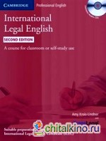International Legal English: Student's Book (+ Audio CD)