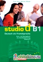 Studio d B1 Kurs- und Uebungsbb: Teil B1/2 (+ Audio CD)