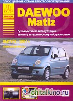 Daewoo Matiz: Руководство по эксплуатации, ремонту и техническому обслуживанию выпуска 2001 года