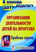 Организация деятельности детей на прогулке: Средняя группа