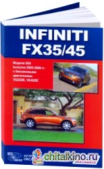 Infiniti FX35 / 45: Модели S50 выпуска с 2003 года выпуска с бензиновыми двигателями. Руководство по эксплуатации, устройство, техническое обслуживание и ремонт