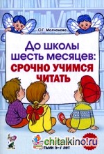 До школы шесть месяцев: Срочно учимся читать. Планирование работы и конспекты занятий с детьми 5-7 лет