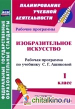 Изобразительное искусство: 1 класс. Рабочая программа по учебнику С. Г. Ашиковой. Система Л. В. Занкова. ФГОС