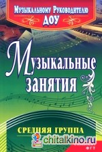 Музыкальные занятия: Средняя группа