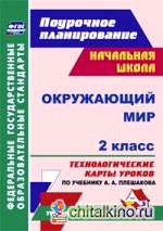 Окружающий мир: 2 класс. Технологические карты уроков по учебнику А. А. Плешакова. УМК «Школа России». ФГОС