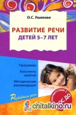Развитие речи детей 5—7 лет: Программа, конспекты занятий, методические рекомендации. ФГОС ДО