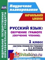 Русский язык : обучение грамоте (обучение чтению): 1 класс. Система уроков по учебнику Л. Е. Журовой, А. О. Евдокимовой «Букварь». «Начальная школа XXI века»