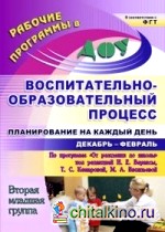 Воспитательно-образовательный процесс: Планирование на каждый день по программе «От рождения до школы» под редакцией Н. Е. Вераксы, Т. С. Комаровой, М. А. Васильевой. Декабрь-февраль. Вторая младшая группа