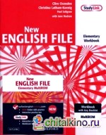 New English File: Elementary. Workbook with Key Booklet (+ CD-ROM)