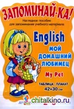 Мой домашний любимец: Наглядное пособие для запоминания учебного материала. 2-5 классы. Таблица-плакат