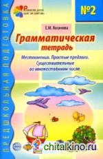 Грамматическая тетрадь №2: Местоимения. Простые предлоги. Существительные во множественном числе