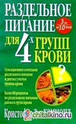 Раздельное питание для 4-х групп крови