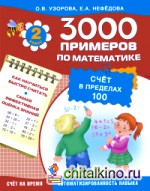 3000 примеров по математике (счёт в пределах 100): 2 класс