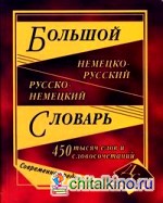 Большой немецко-русский и русско-немецкий словарь: 450 тысяч слов и словосочетаний