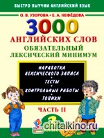 3000 английских слов: Обязательный лексический минимум. 2 класс. 2 часть