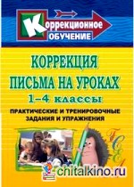 Коррекция письма на уроках: 1-4 классы. Практические и тренировочные задания и упражнения