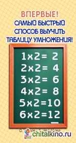 Самый быстрый способ выучить таблицу умножения